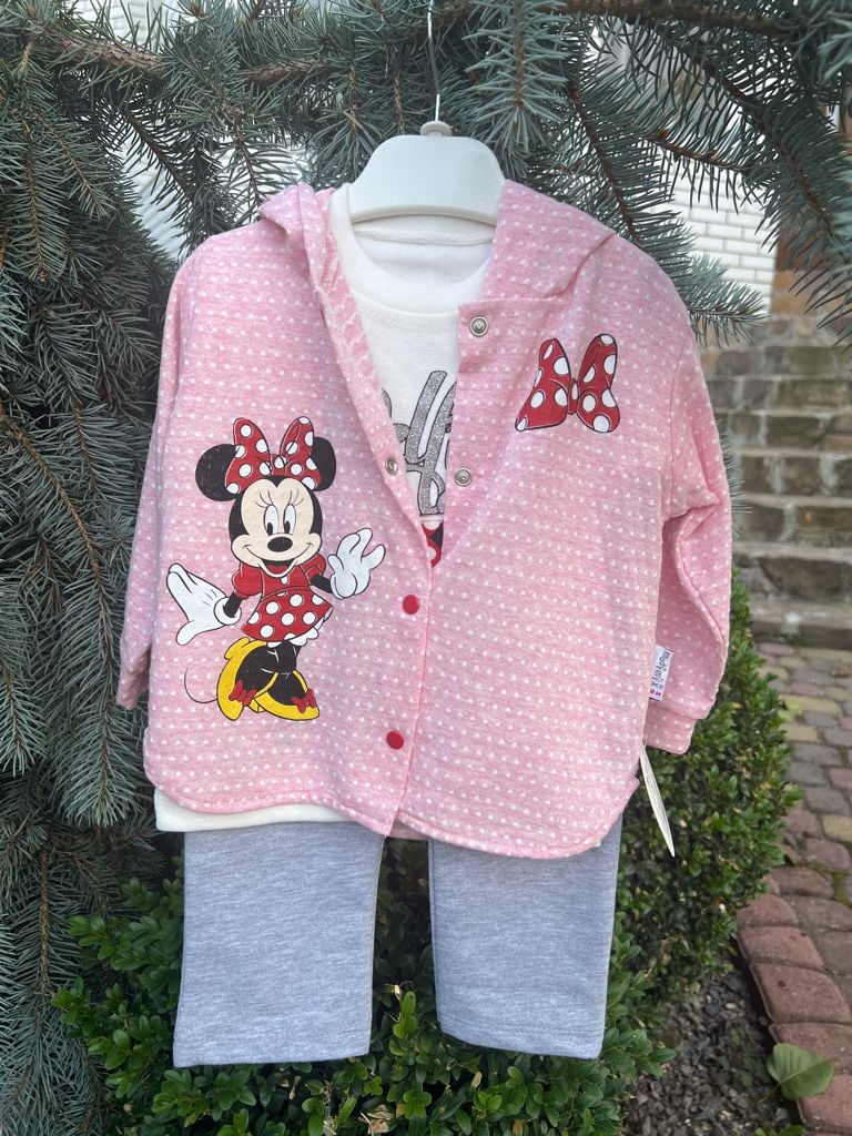 Немовля костюмчик 3-ка дів. 603 Турция 06-18(р)