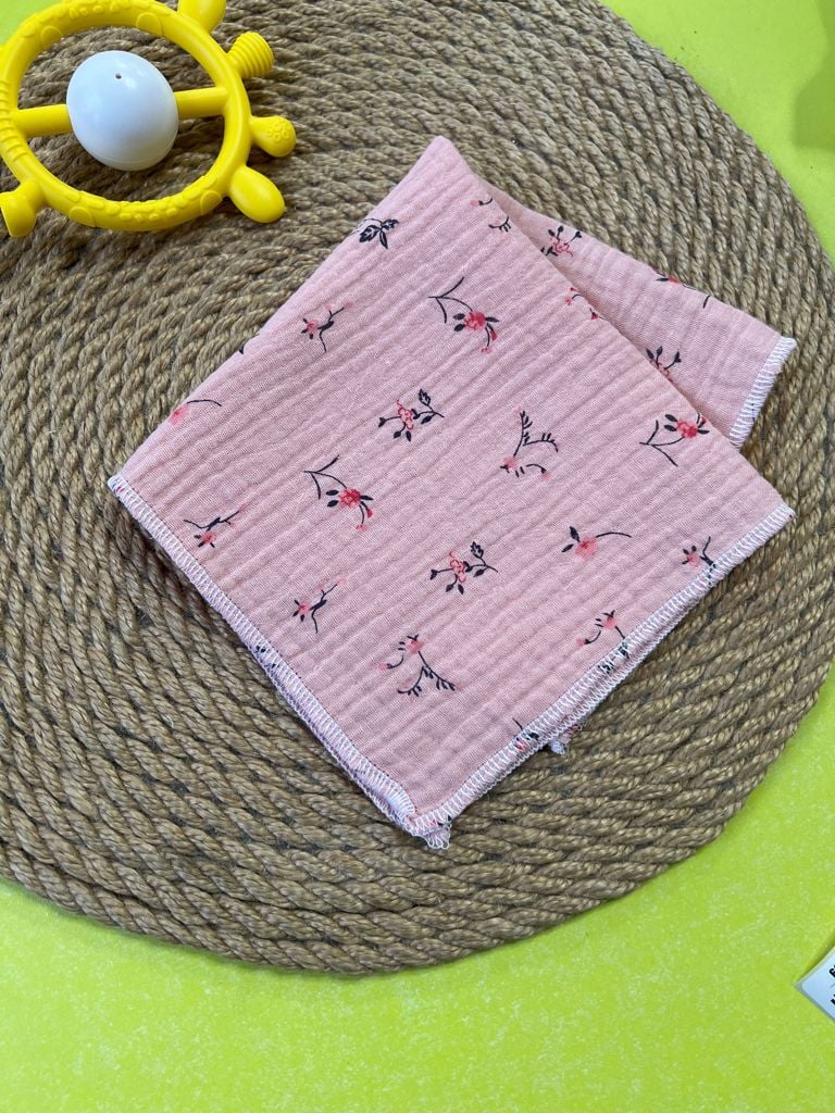 Немовля Серветки 35*35(муслін) рожевий