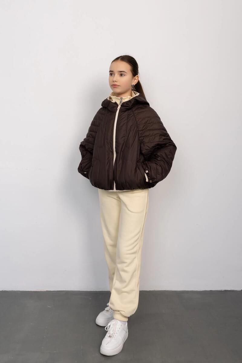 Верхній одяг куртка Фрида шоколад 128(р)