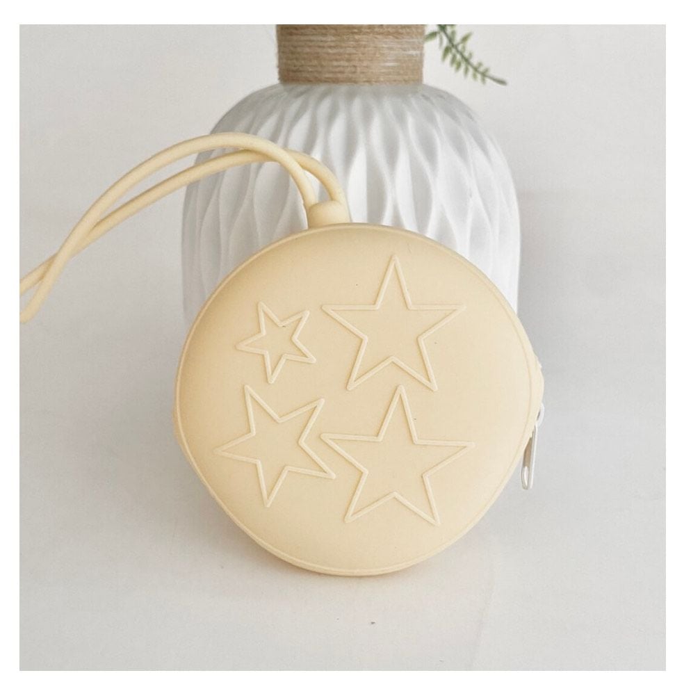 Чохол для пустушки Зірочка ванільний