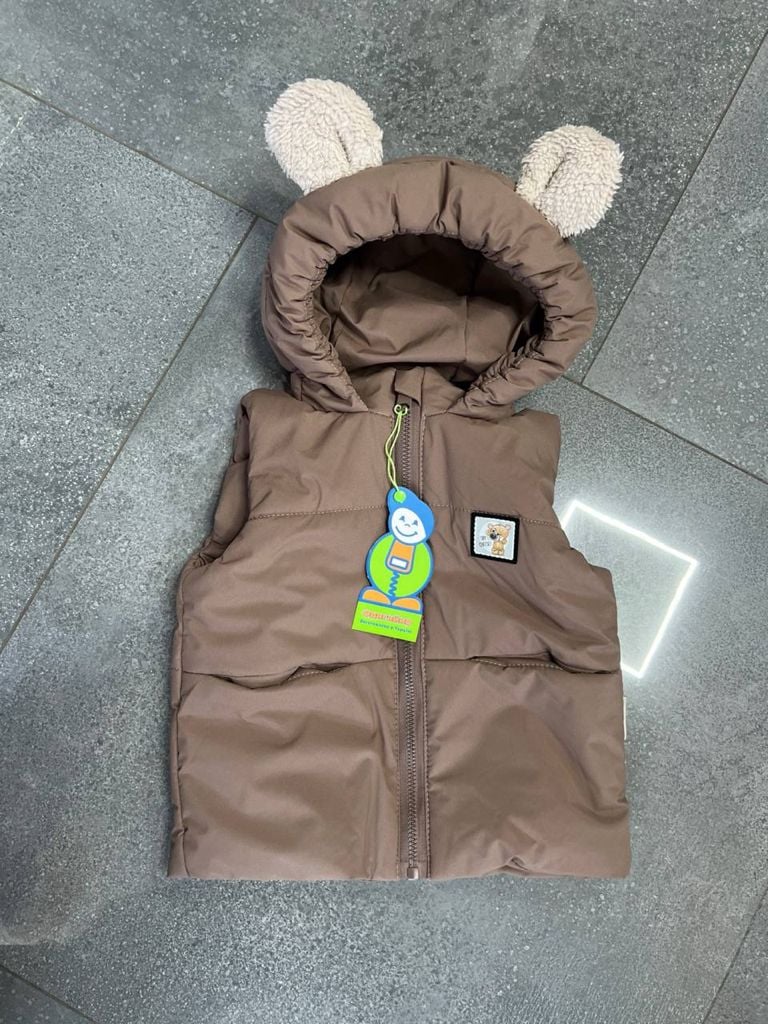 Верхній одяг Жилет 72148 коричневий 104(р)