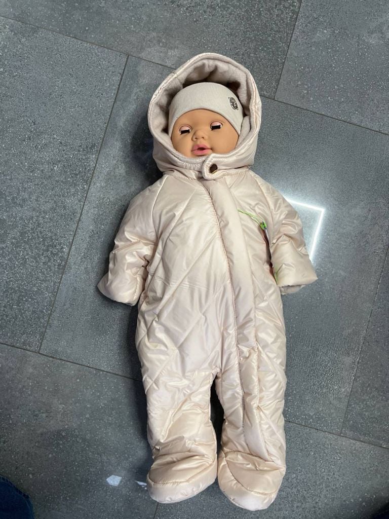 Верхній одяг комбінезон 30080 бежевий 62(р)