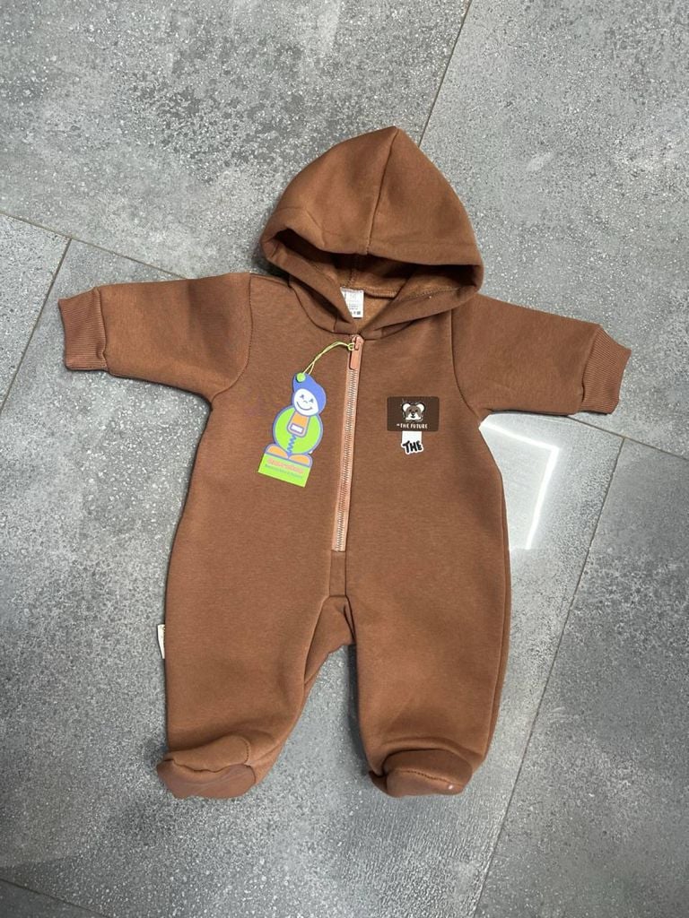 Немовля комбінезончик 555485 коричневий 68(р)