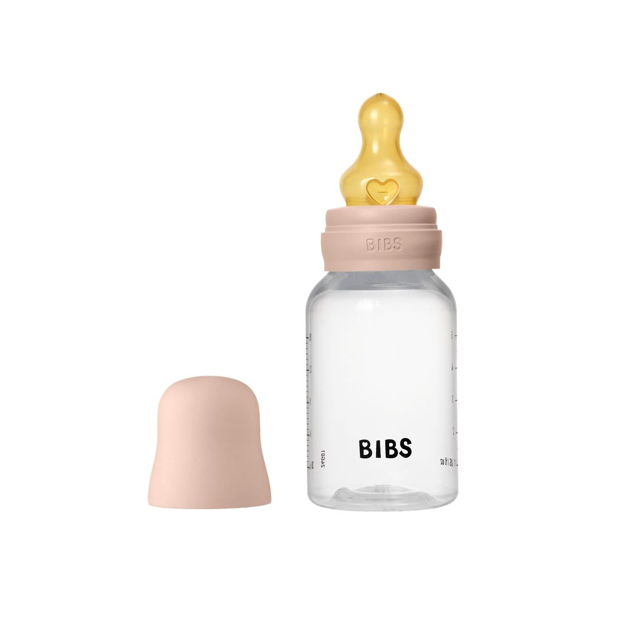 Пляшечка Baby Bottle Round рожевий