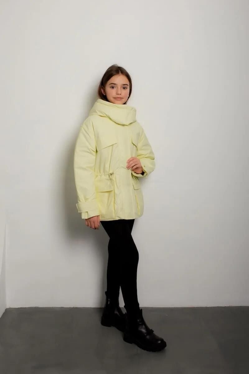Верхній одяг куртка Грейс жовтий 134(р)
