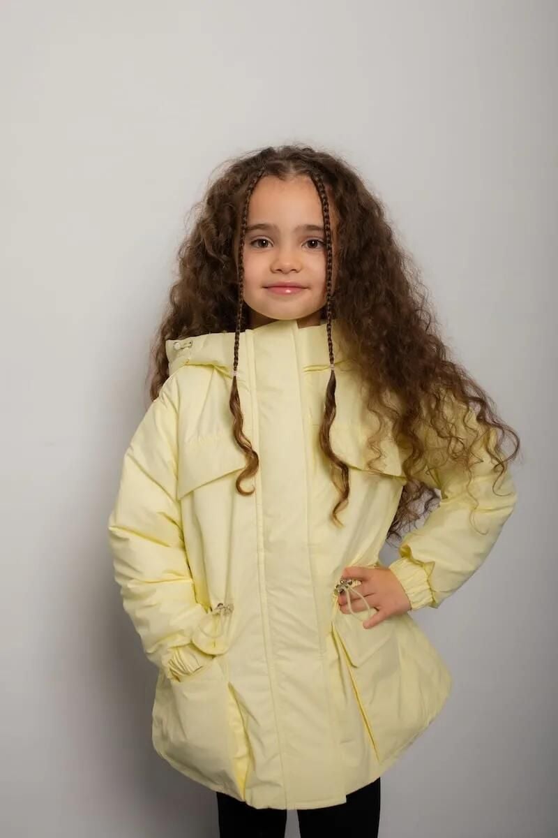 Верхній одяг куртка Грейс жовтий 104(р)