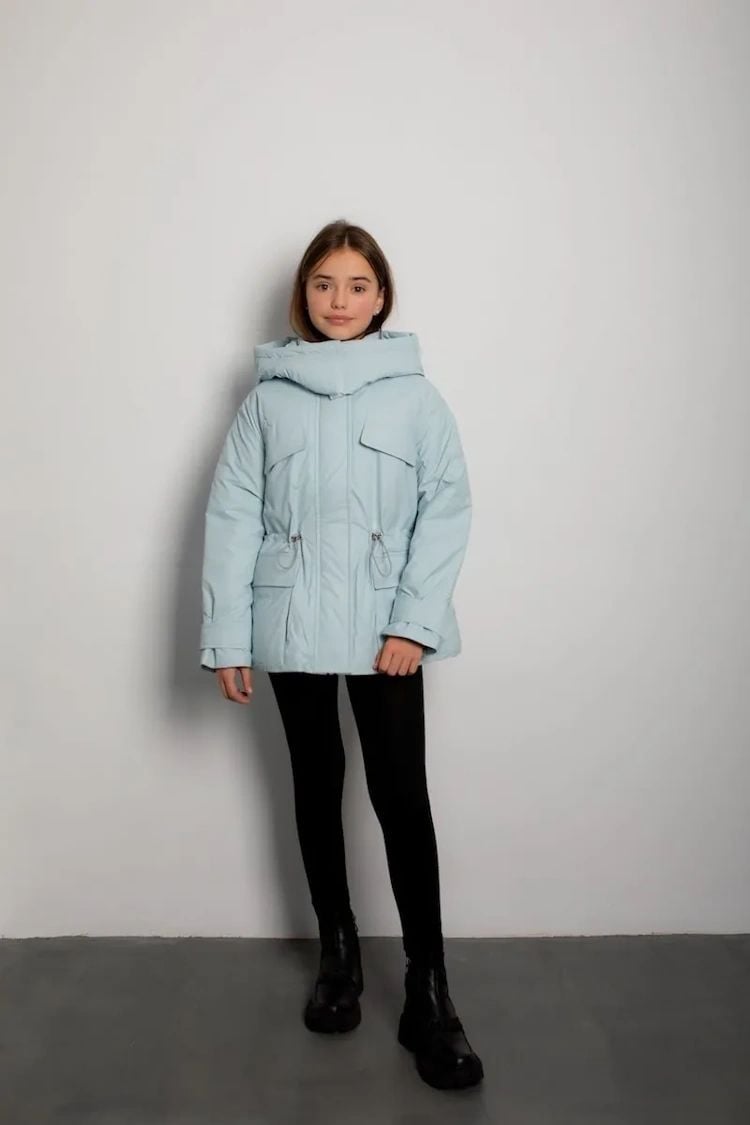 Верхній одяг куртка Грейс блакитний 140(р)