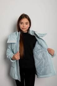 Верхній одяг куртка Грейс блакитний 158(р)