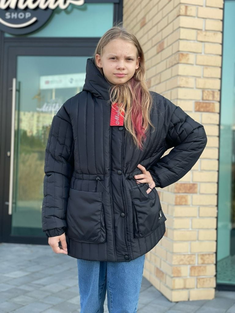 Верхній одяг куртка демі чорний 134(р)