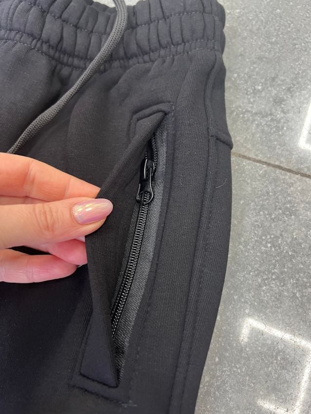 Штани теплі спортивні дшх-127.1 чорні 134(р)