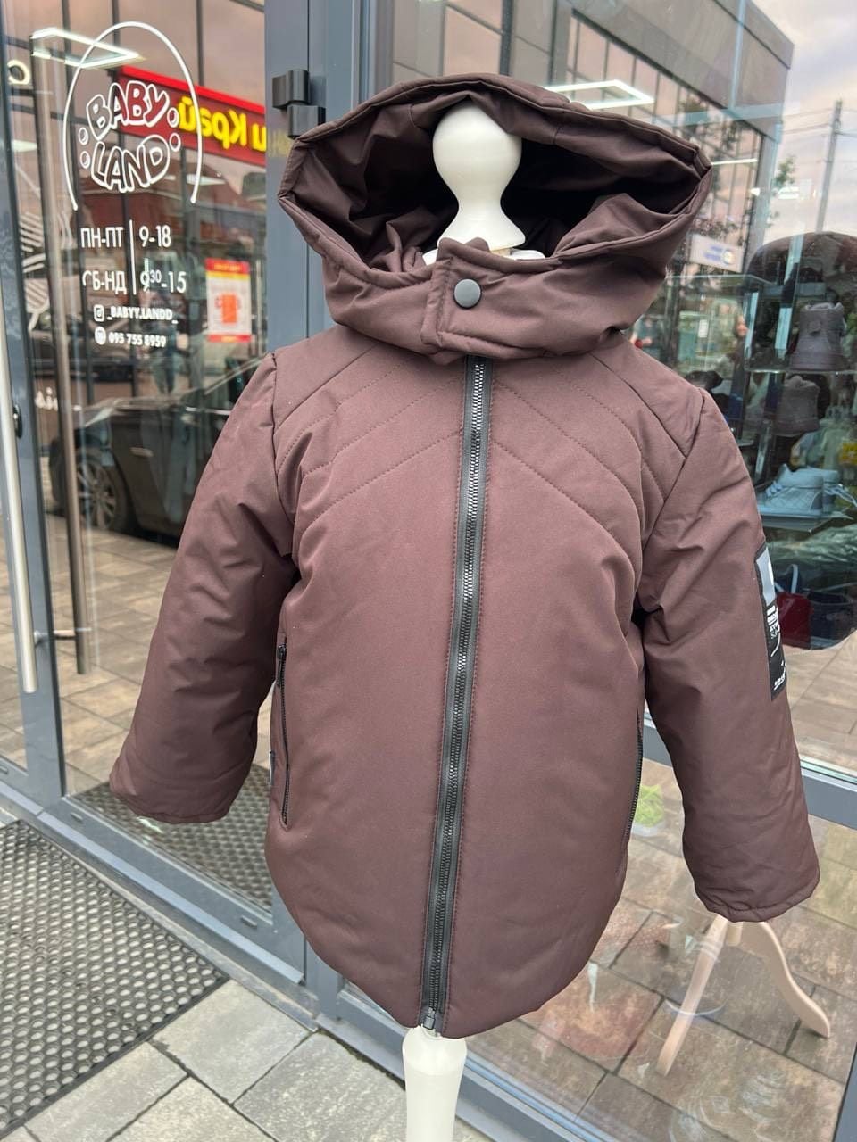 Верхній одяг Зима 20586 шоколад 140(р)