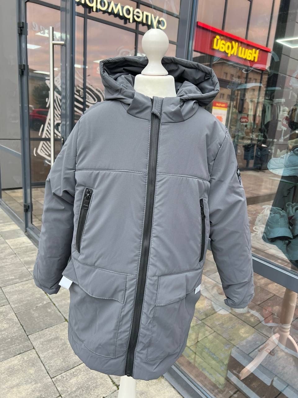 Верхній одяг Зима 20547 графіті 134(р)