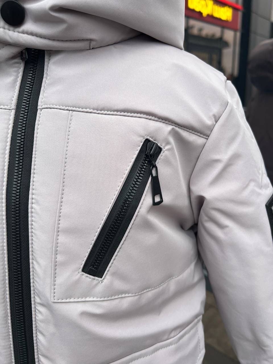 Верхній одяг Зима 20568 сіра 116(р)