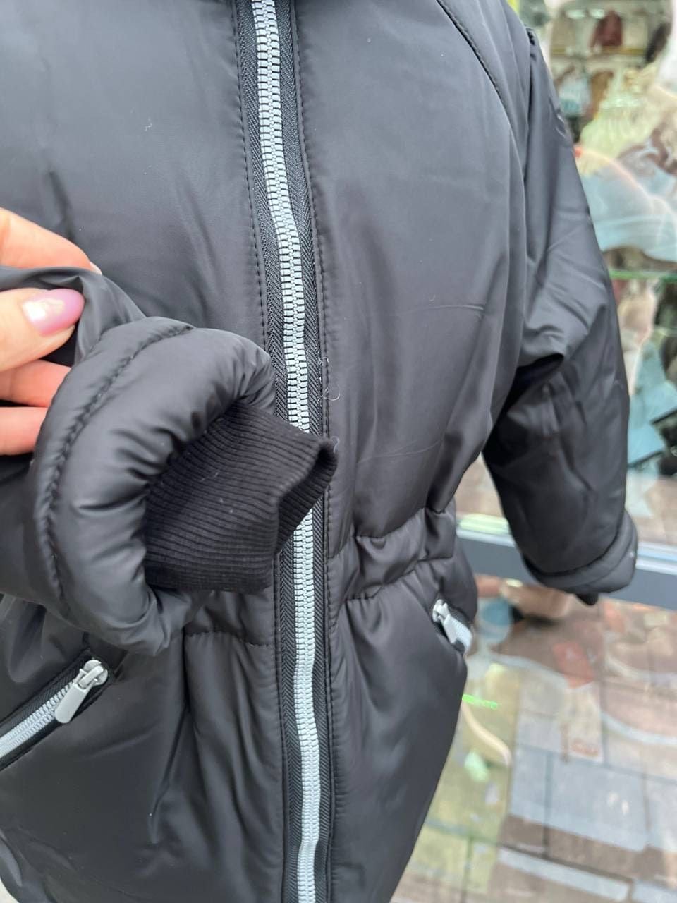 Верхній одяг Зима 20537 чорн 116(р)