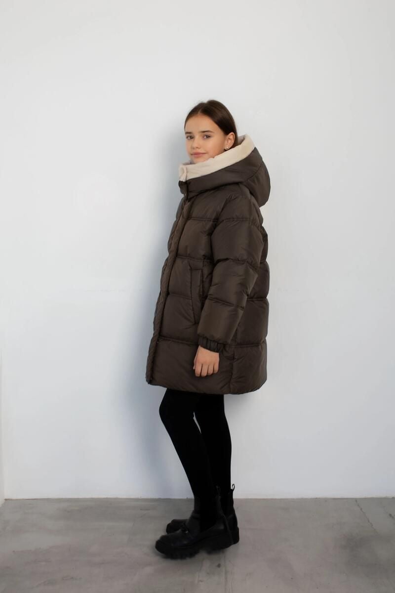 Верхній одяг куртка МАЙЛІ* шоколад 128(р)