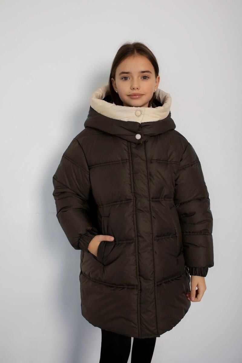 Верхній одяг куртка МАЙЛІ* шоколад 128(р)