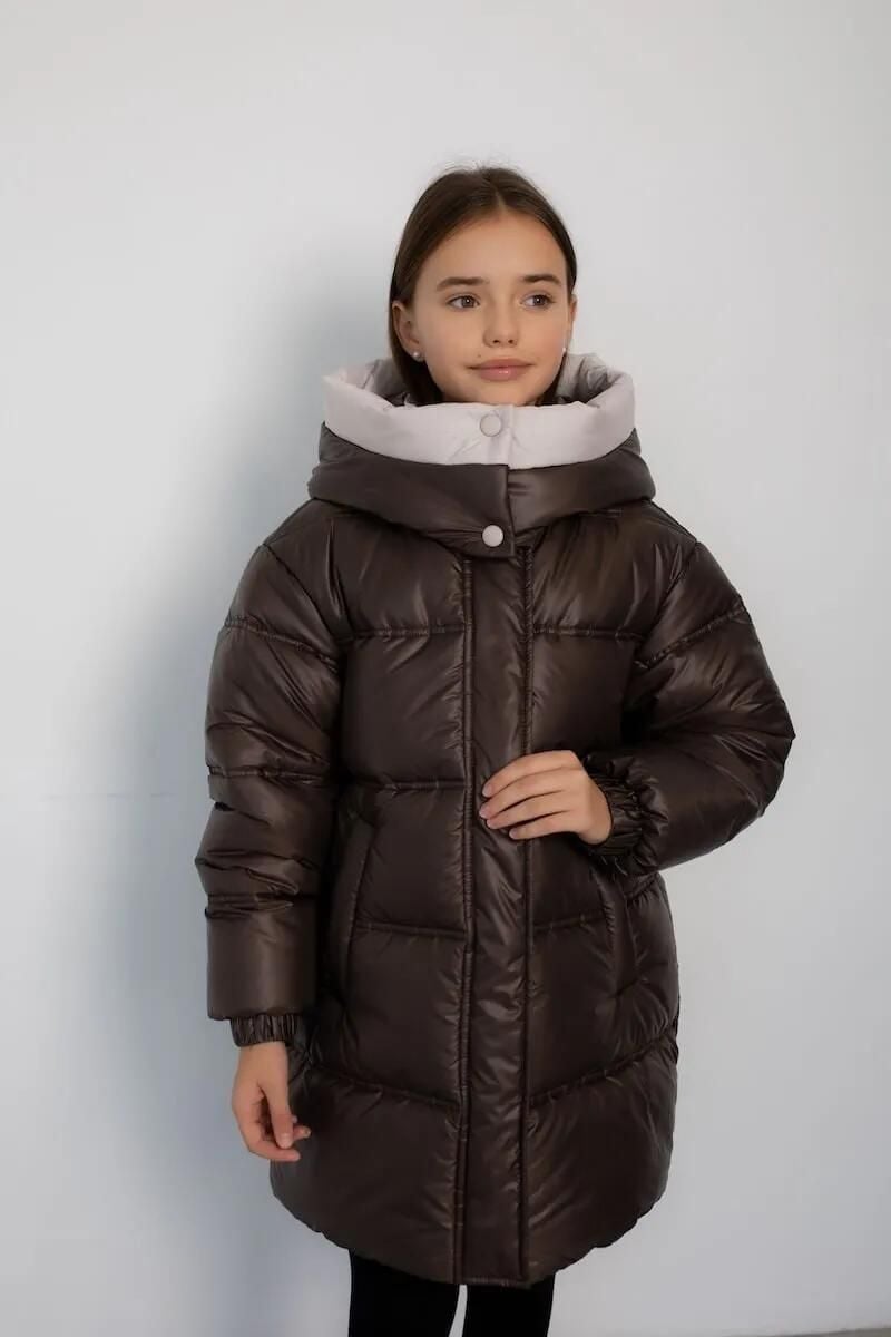 Верхній одяг куртка МАЙЛІ* шоколад 128(р)