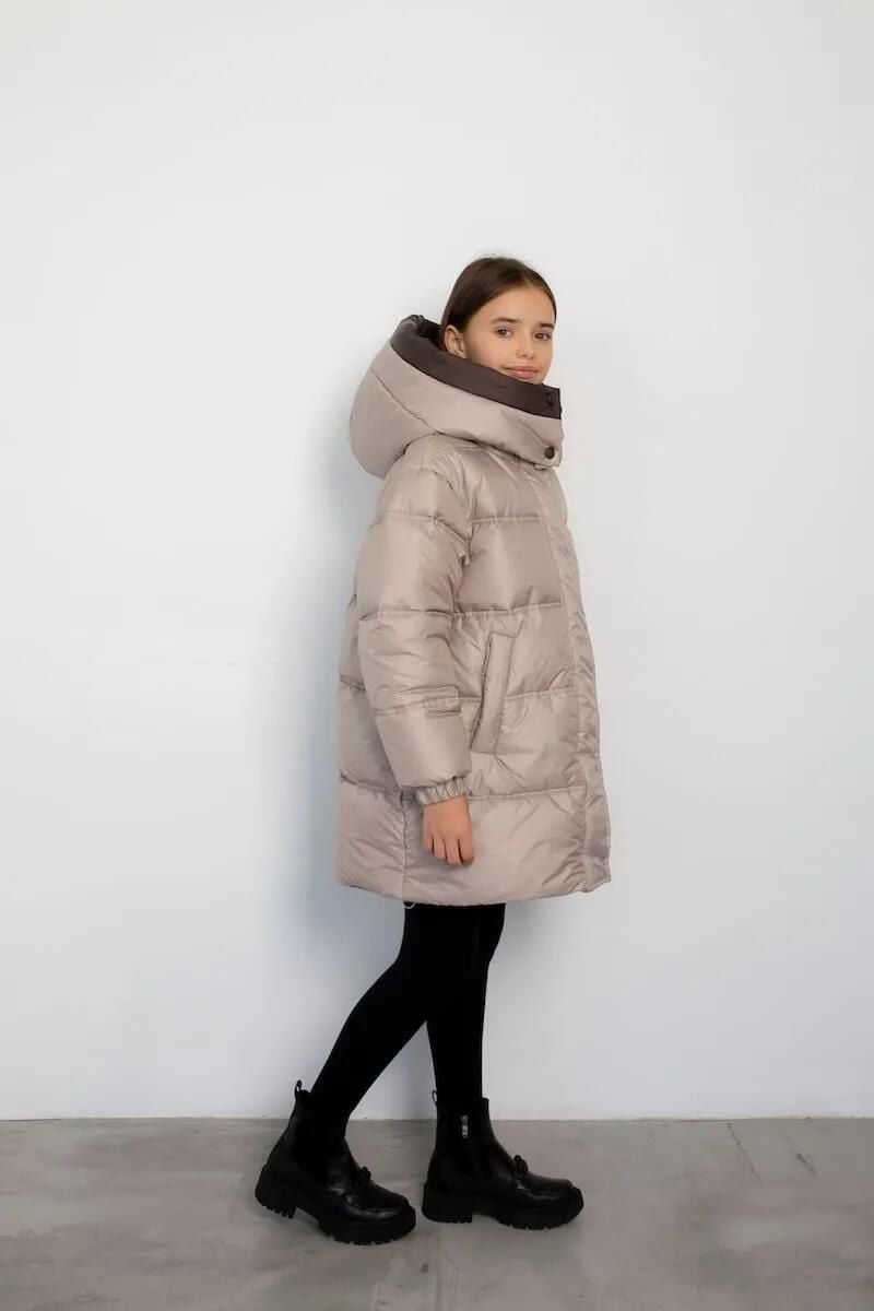 Верхній одяг куртка МАЙЛІ* капучино 152(р)