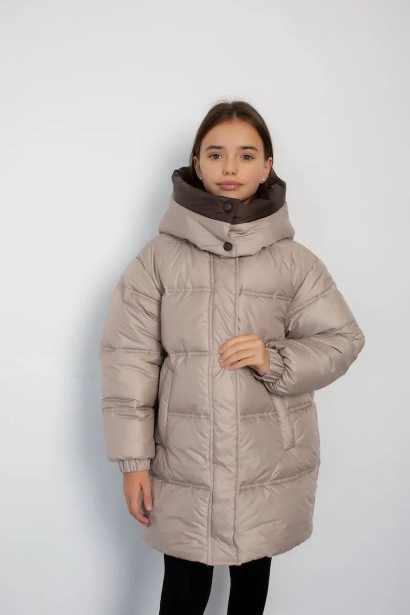 Верхній одяг куртка МАЙЛІ* капучино 152(р)