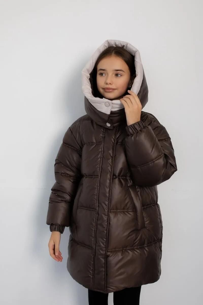 Верхній одяг куртка МАЙЛІ* шоколад 152(р)