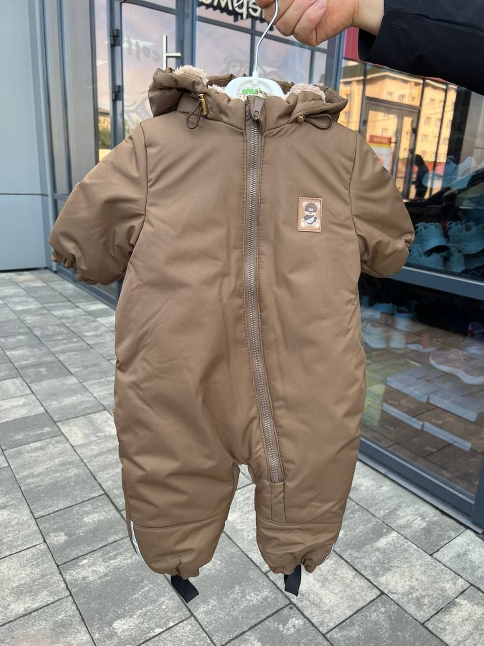 Верхній одяг комбінезон 32152 коричневий 74(р)