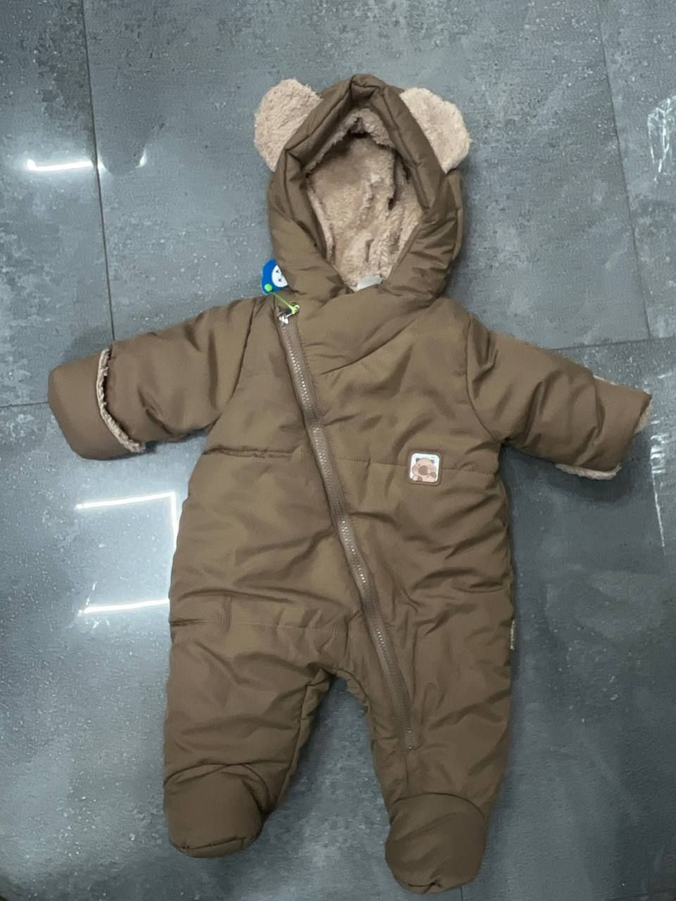 Верхній одяг комбінезон 32159 коричневий 68(р)