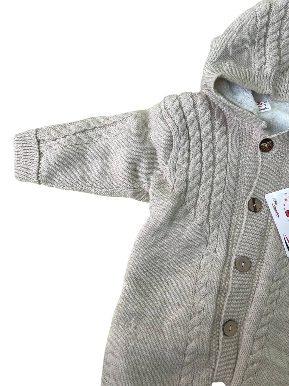 Немовля комбінезончик 241 капучино 0-03(р)