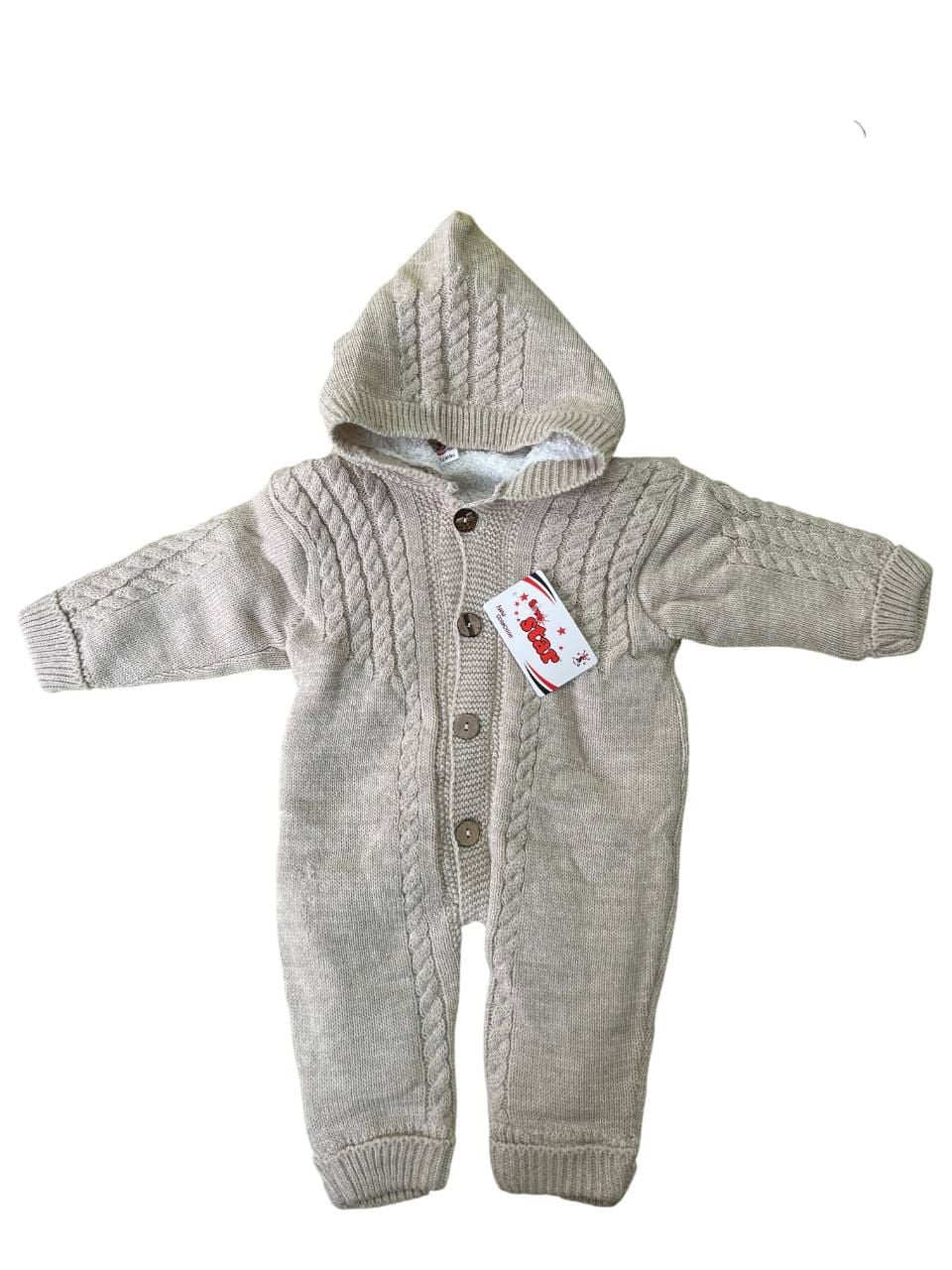 Немовля комбінезончик 241 капучино 0-03(р)