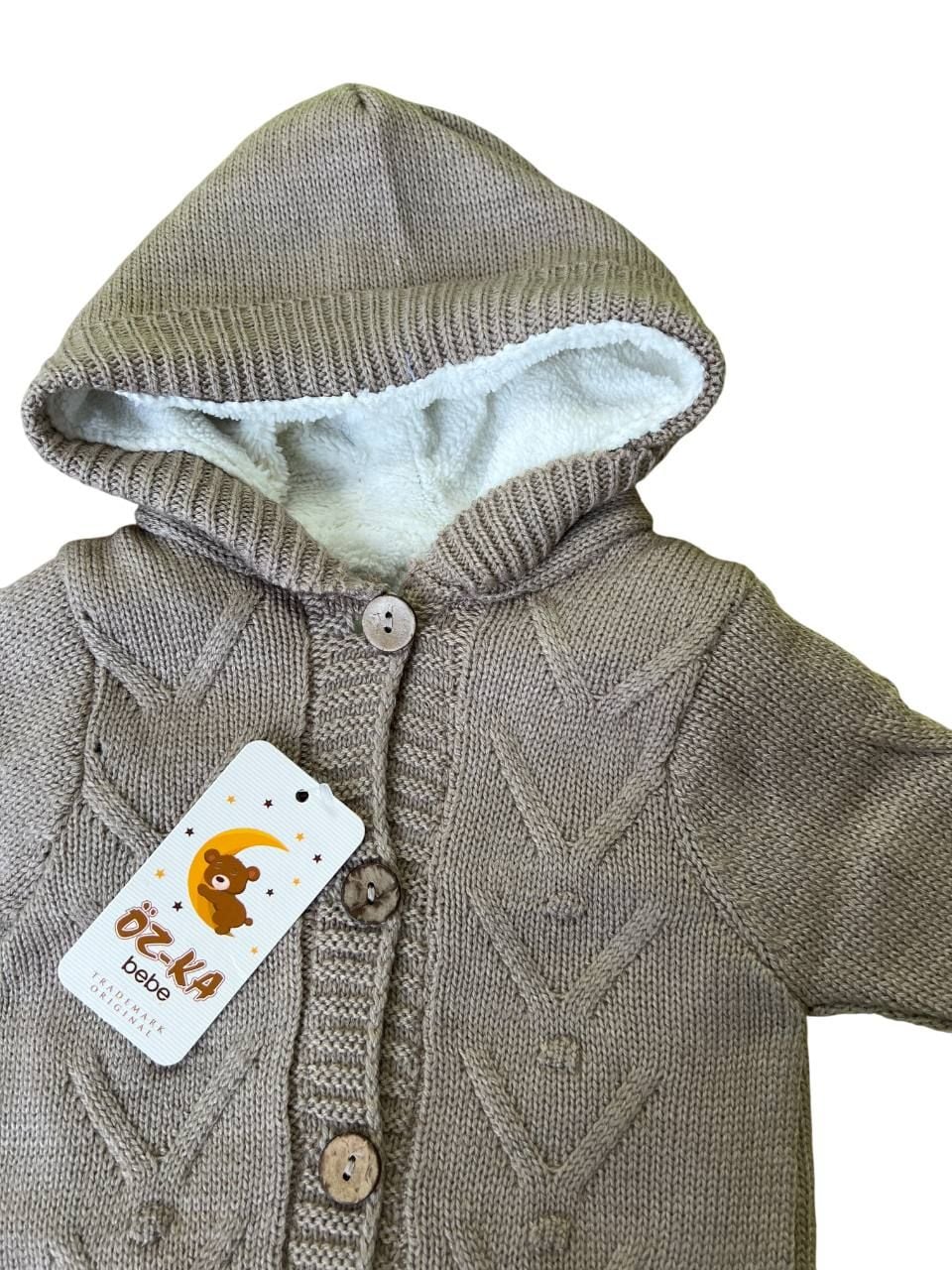 Немовля комбінезончик 4001 капучино 03-06(р)