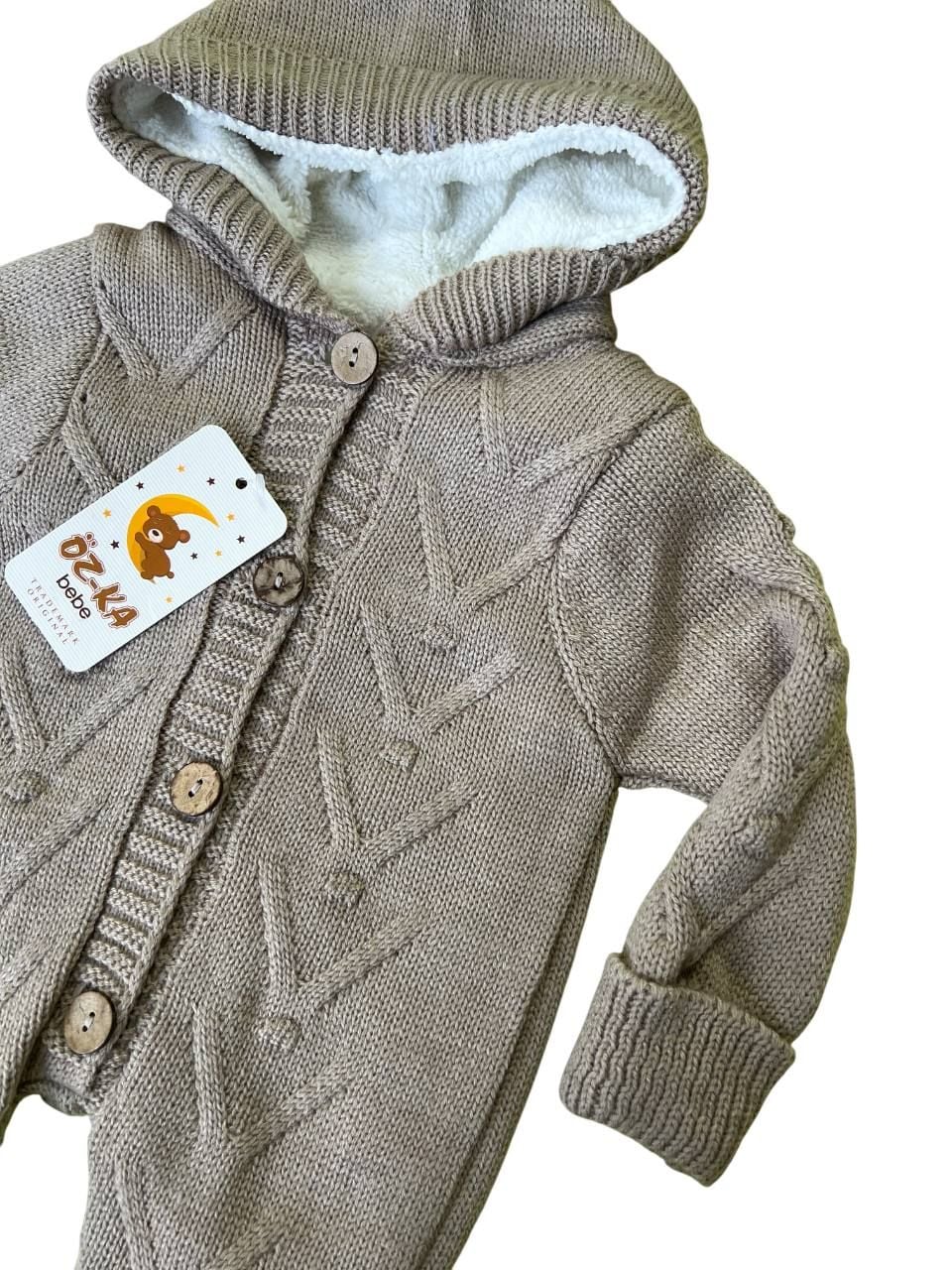 Немовля комбінезончик 4001 капучино 03-06(р)