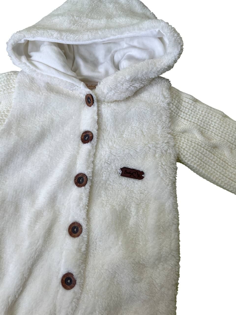 Немовля комбінезончик 4058 молочний 09-12(р)