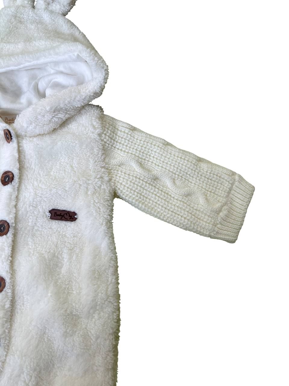 Немовля комбінезончик 4058 молочний 09-12(р)