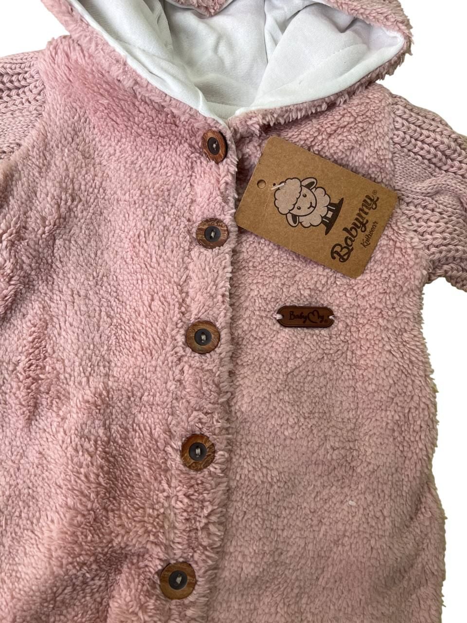 Немовля комбінезончик 4058 рожевий 06-09(р)