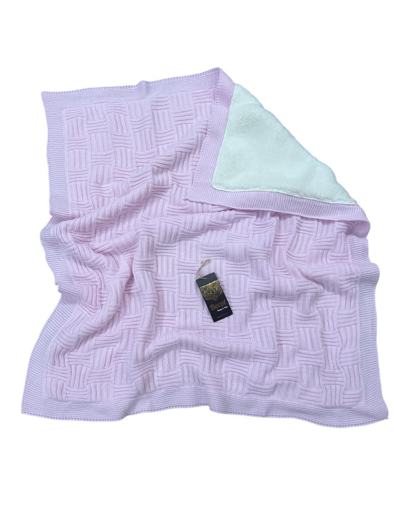 Немовля Плед 6927 рожевий 80*90(р)