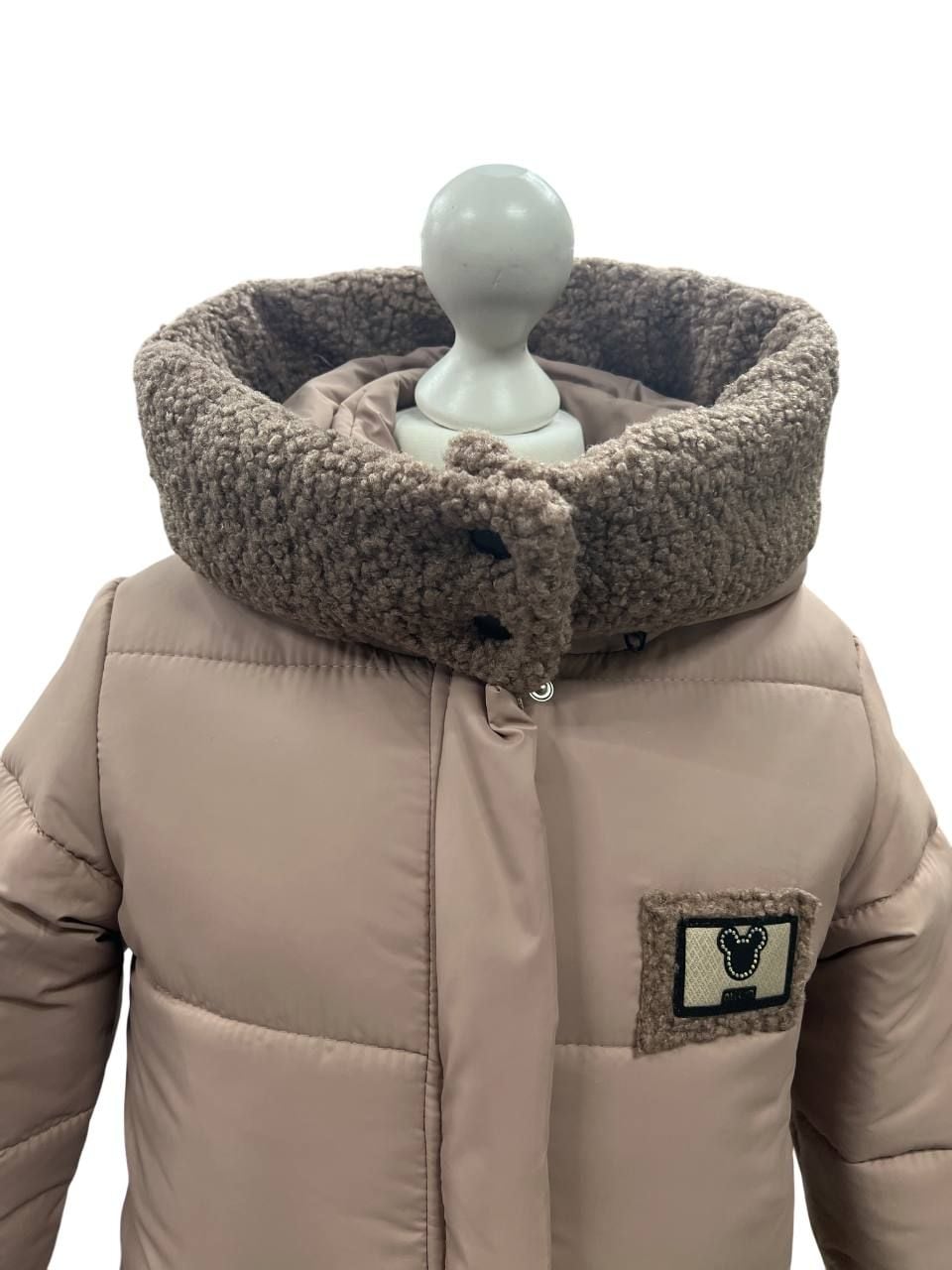 Верхній одяг куртка тедді* капучино 110(р)