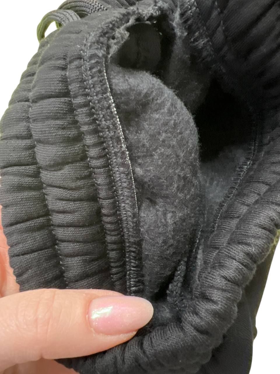 Штани теплі спортивні пшх-49 чорні 38(р)