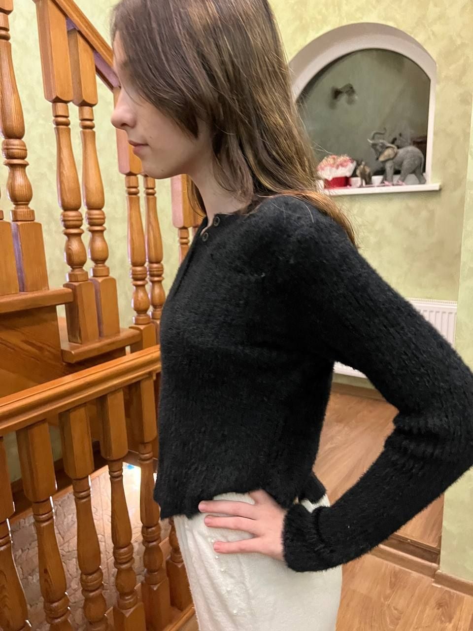 Лонг* чорний 158(р)