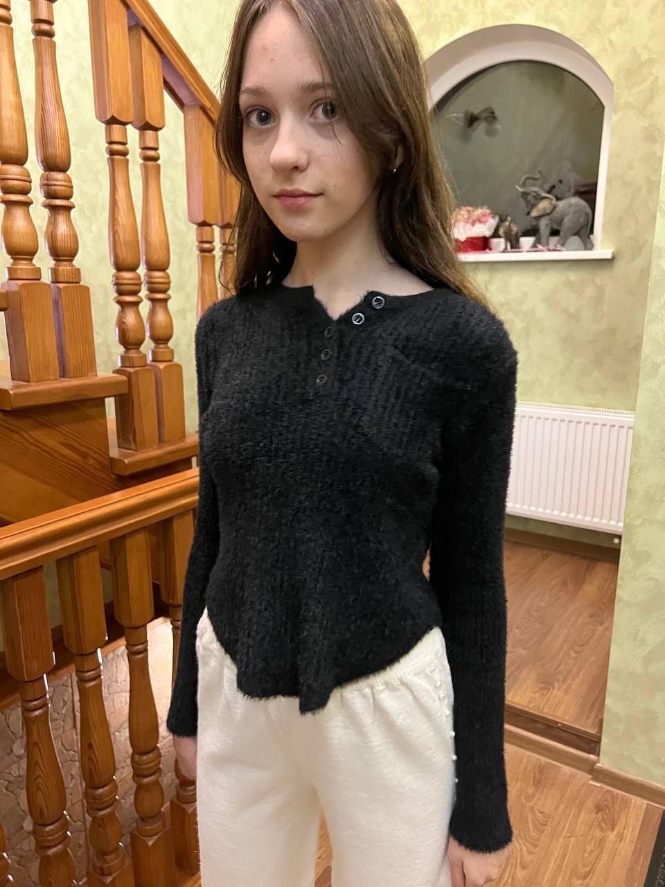 Лонг* чорний 158(р)