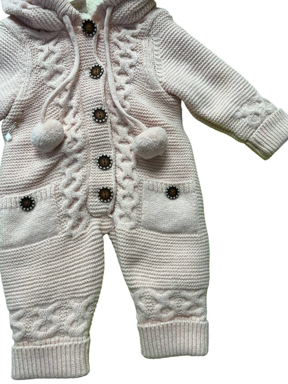 Немовля комбінезончик 2310 пудра 06-09(р)