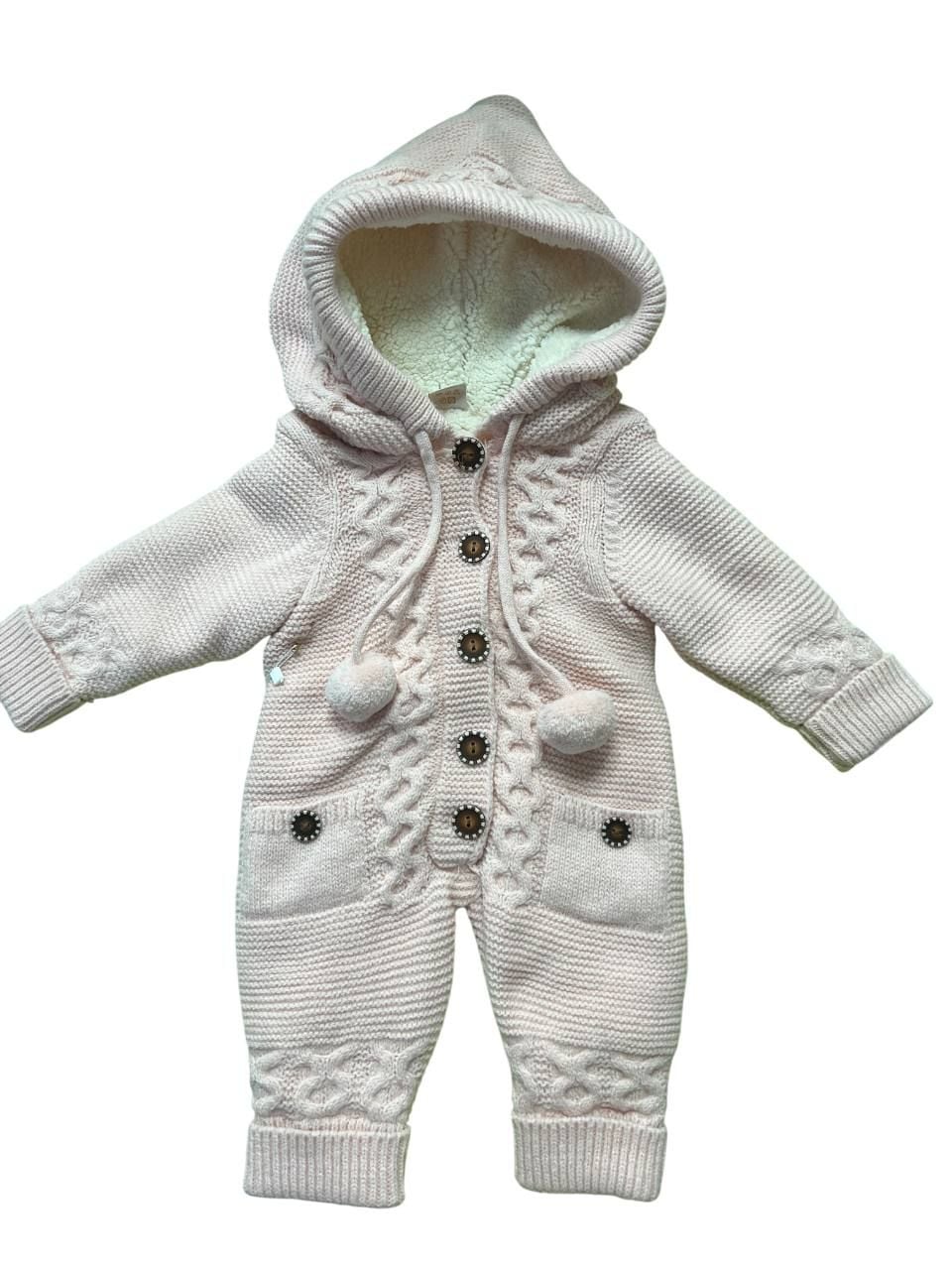 Немовля комбінезончик 2310 пудра 06-09(р)