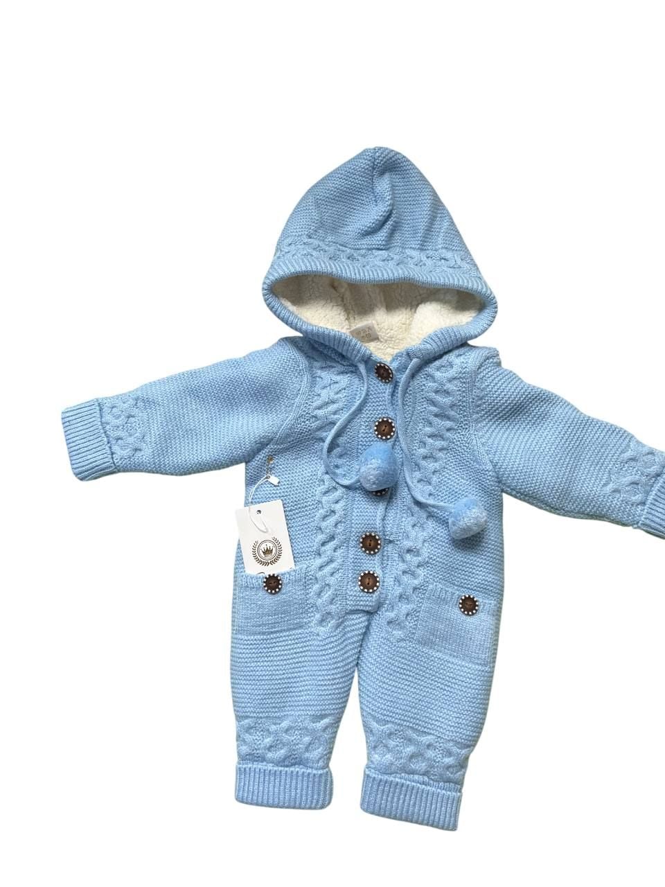 Немовля комбінезончик 2310 блакитний 06-09(р)