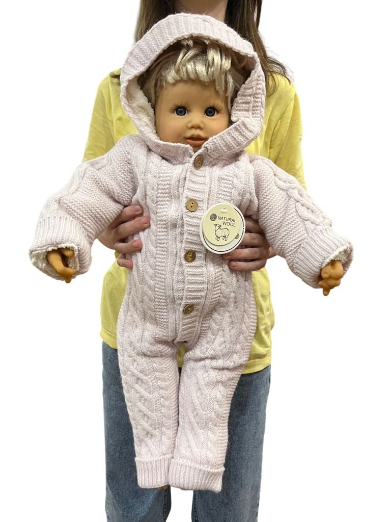 Немовля комбінезончик 57147 рожевий 06-09(р)