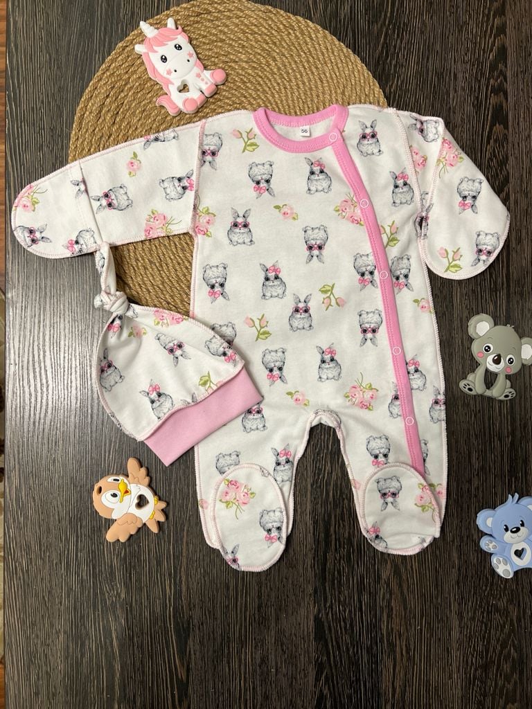 Немовля костюмчик фланель(56)* міх 1(р)