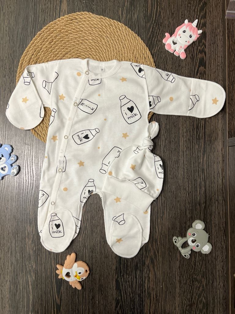 Немовля костюмчик фланель(56)* міх 3(р)