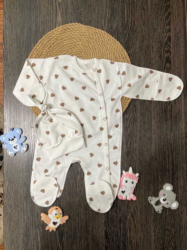 Немовля костюмчик фланель(56)* міх 5(р)