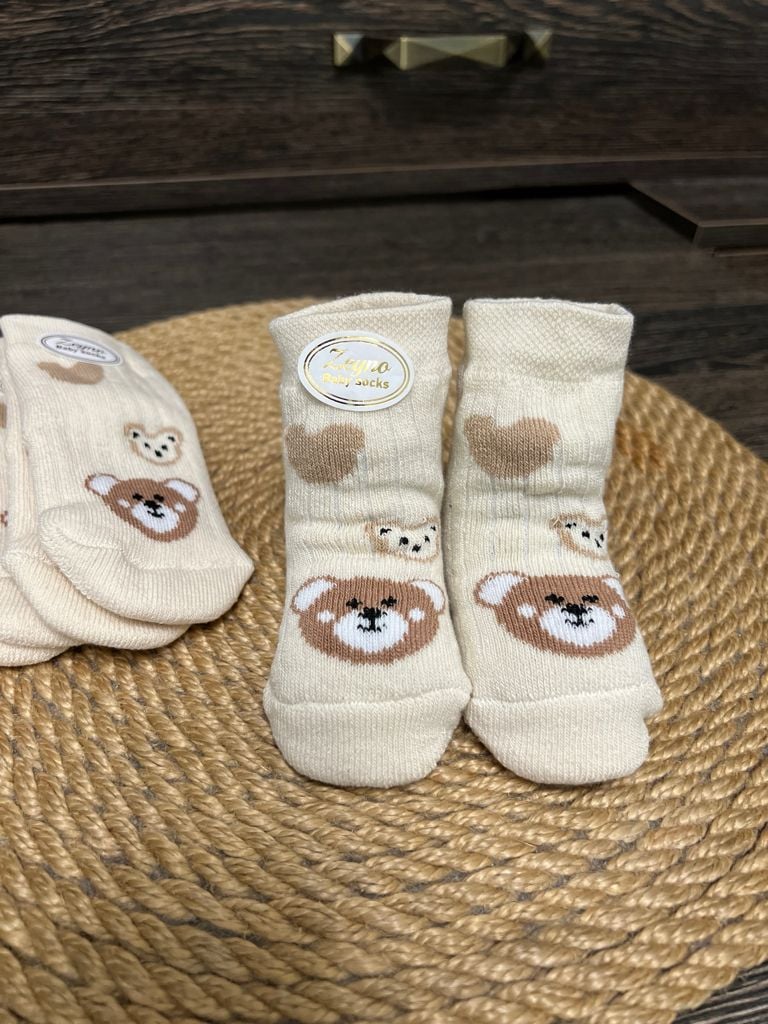 Шкарпетки мішка13800 бежевий 0-6(р)