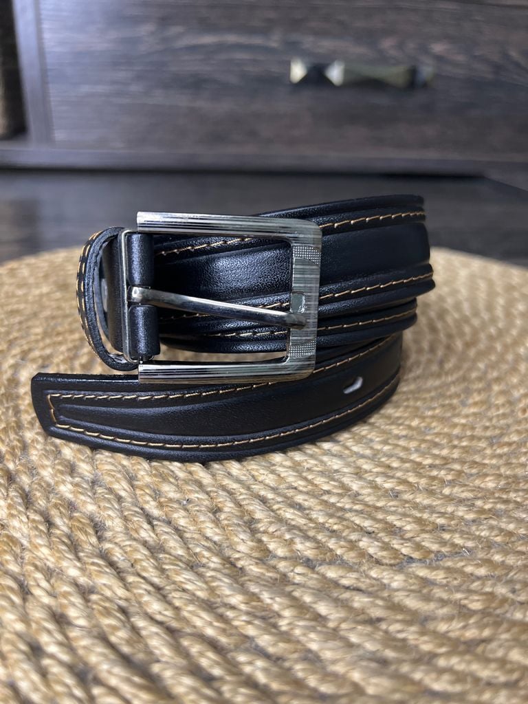 Ремінь 04.30.01.02 чорний 85-102см(р)