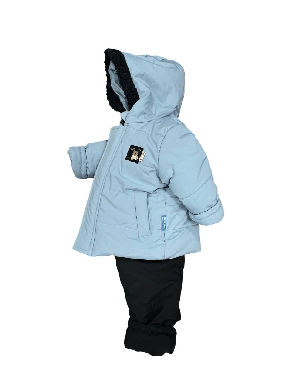 Верхній одяг комбінезон 20542 блакитний 104(р)