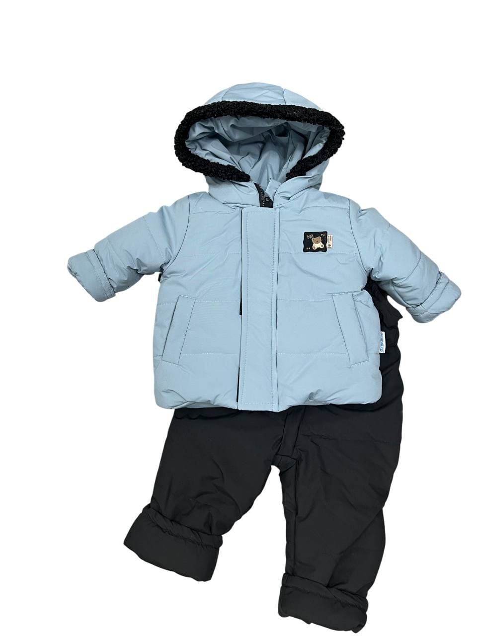 Верхній одяг комбінезон 20542 блакитний 104(р)