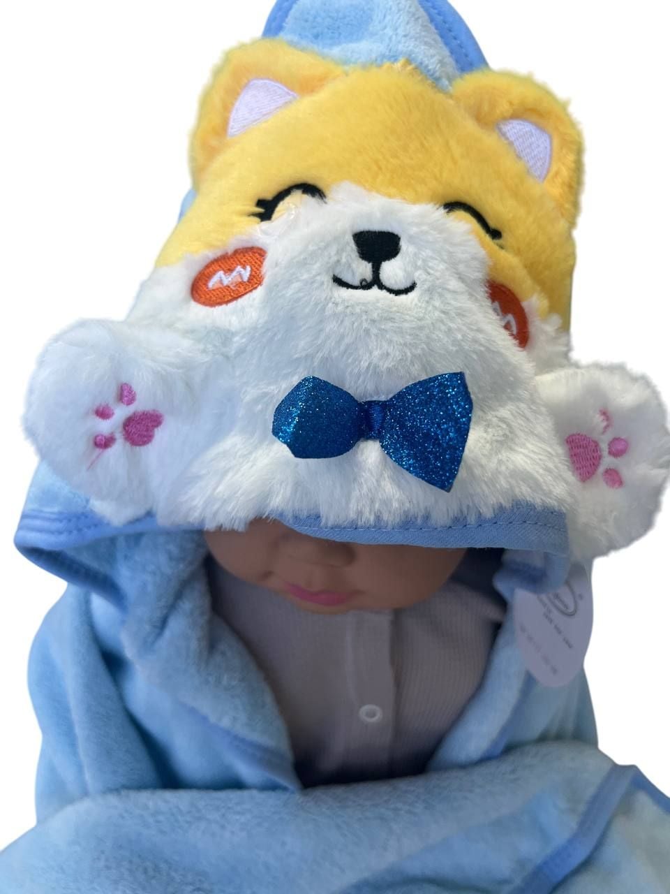 Немовля рушник 796-72 блакитний 105-105(р)